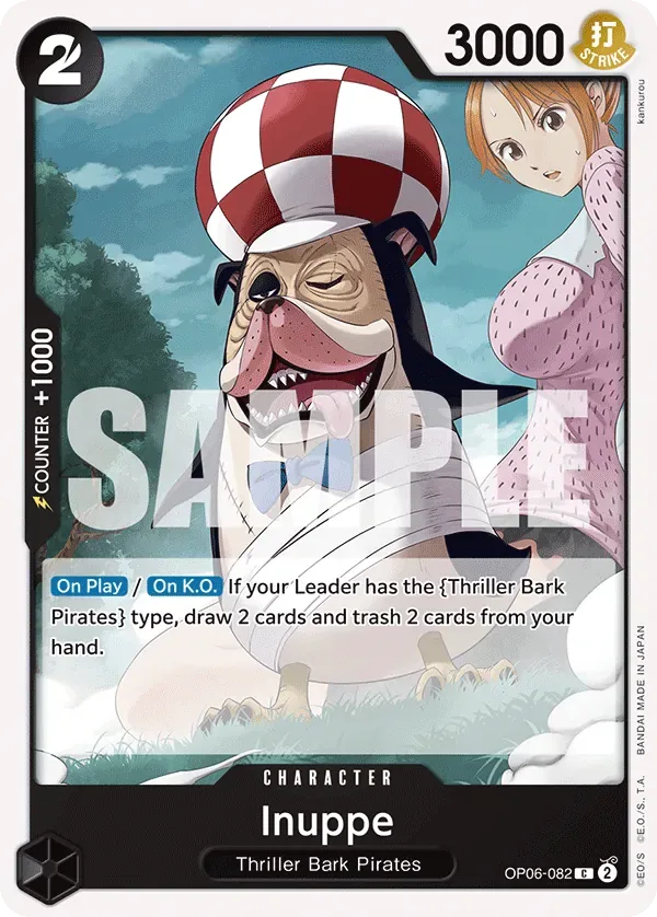Inuppe #OP06-082 Wings of the Captain One Piece card