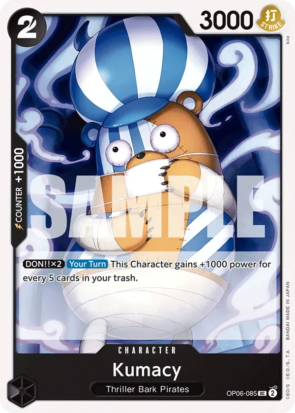Kumacy #OP06-085 Wings of the Captain One Piece card