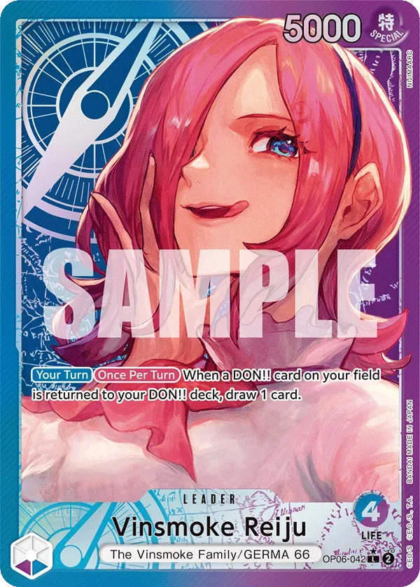 Vinsmoke Reiju #OP06-042 Wings of the Captain One Piece card