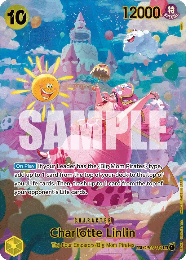 Charlotte Linlin #OP03-114 Wings of the Captain One Piece card
