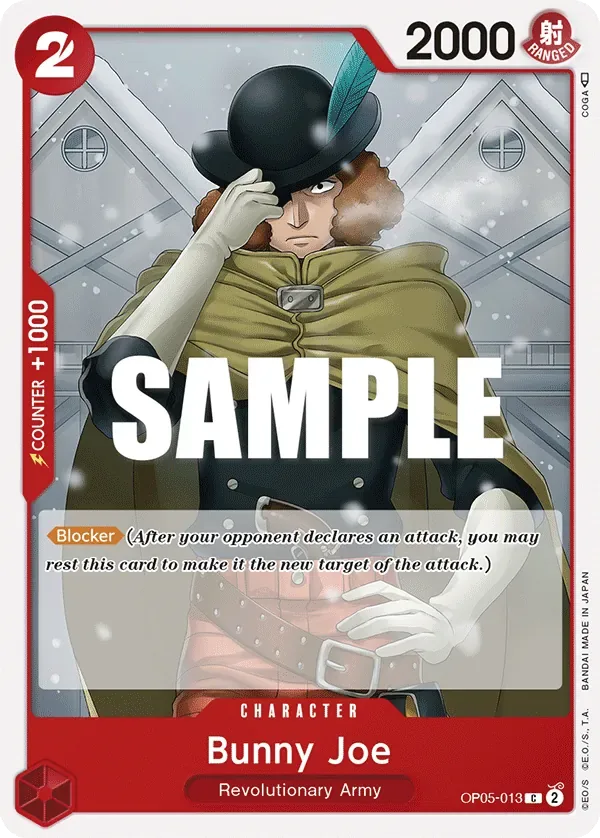 Bunny Joe #OP05-013 Awakening of the New Era One Piece card