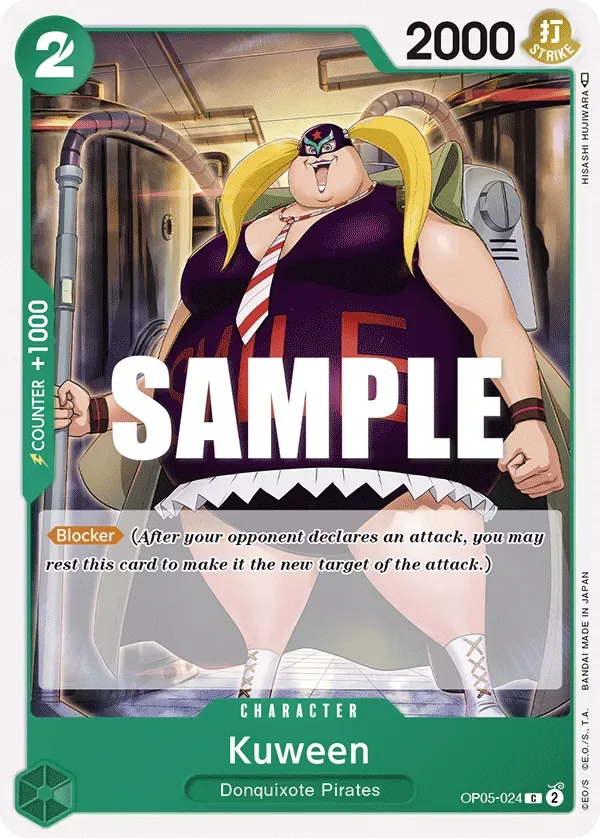 Kuween #OP05-024 Awakening of the New Era One Piece card