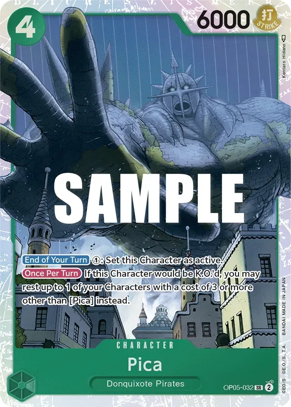 Pica #OP05-032 Awakening of the New Era One Piece card