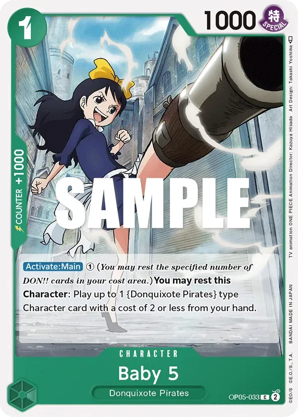 Baby 5 #OP05-033 Awakening of the New Era One Piece card