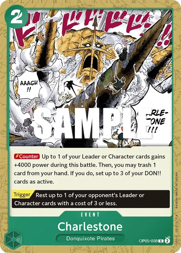 Charlestone #OP05-038 Awakening of the New Era One Piece card
