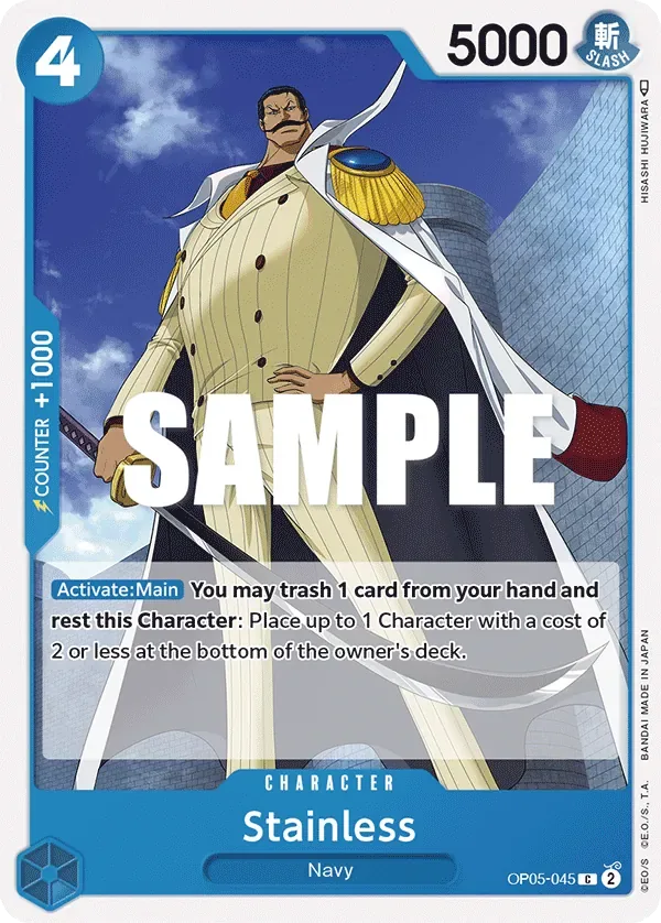 Stainless #OP05-045 Awakening of the New Era One Piece card