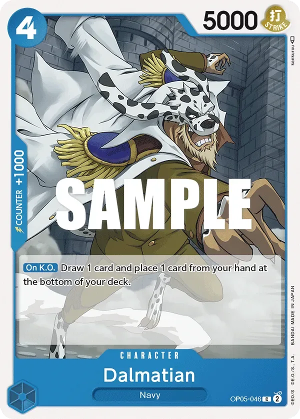 Dalmatian #OP05-046 Awakening of the New Era One Piece card