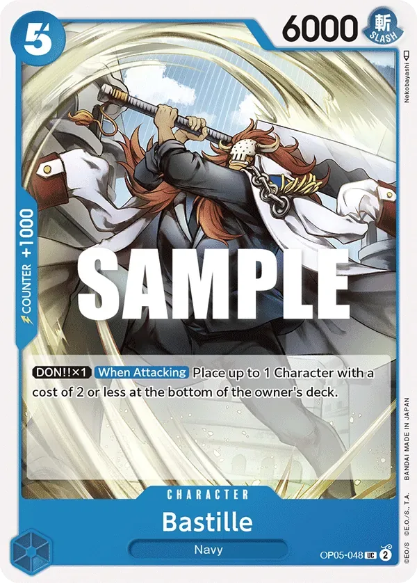 Bastille #OP05-048 Awakening of the New Era One Piece card