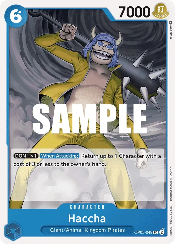 Haccha #OP05-049 Awakening of the New Era One Piece card