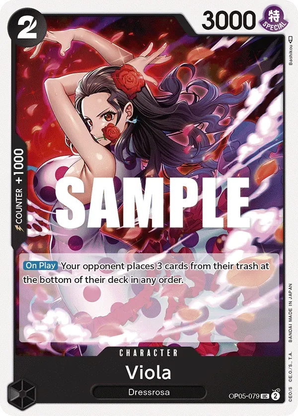 Viola #OP05-079 Awakening of the New Era One Piece card