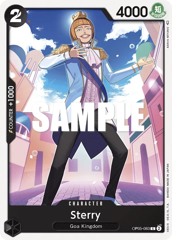 Sterry #OP05-083 Awakening of the New Era One Piece card