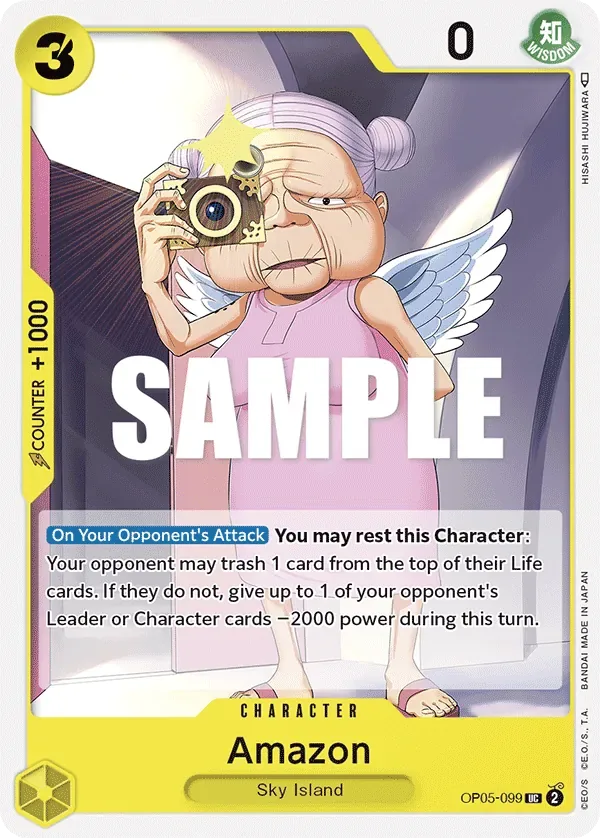 Amazon #OP05-099 Awakening of the New Era One Piece card