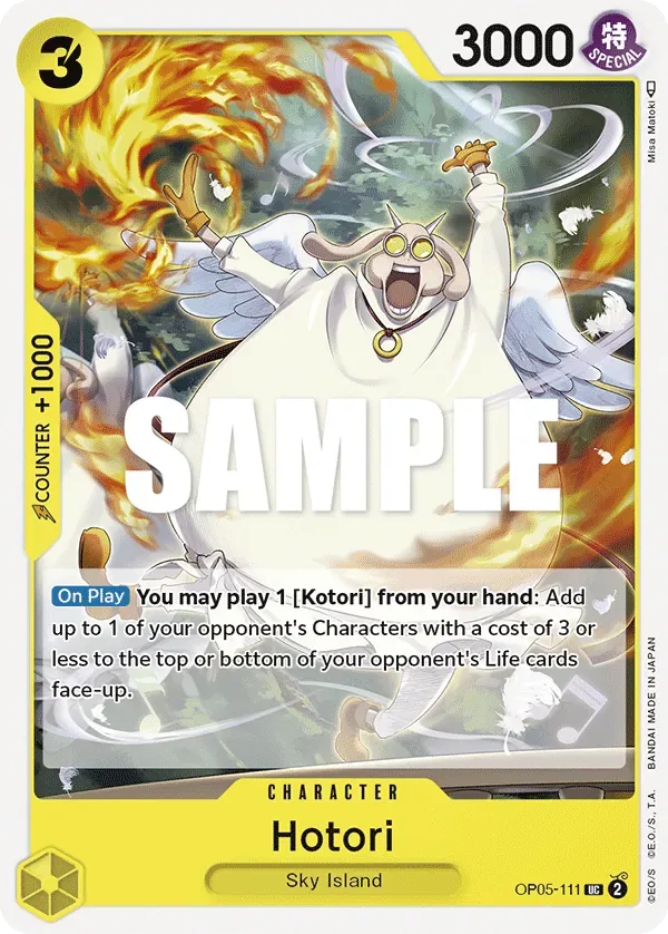Hotori #OP05-111 Awakening of the New Era One Piece card