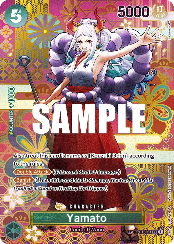 Yamato #OP01-121 Awakening of the New Era One Piece card