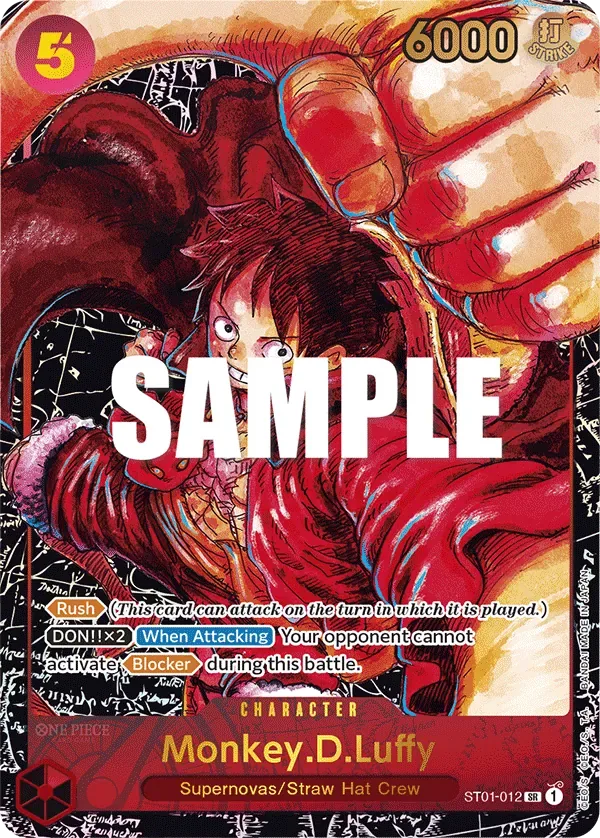 Monkey.D.Luffy #ST01-012 Awakening of the New Era One Piece card