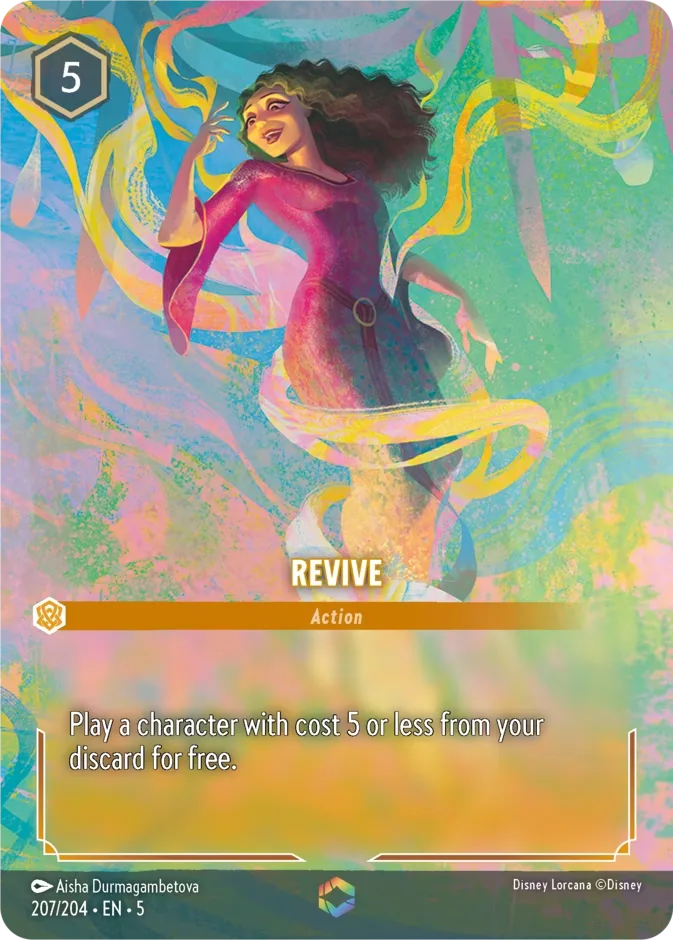 Revive #207 Shimmering Skies Disney Lorcana card