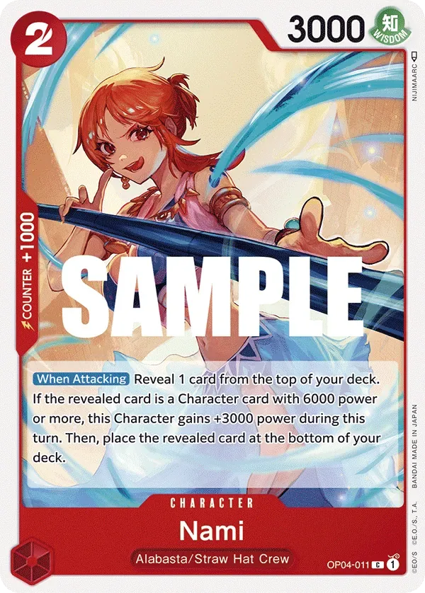 Nami #OP04-011 Kingdoms of Intrigue One Piece card