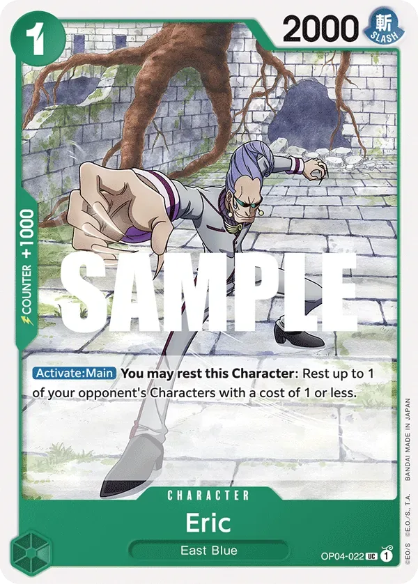 Eric #OP04-022 Kingdoms of Intrigue One Piece card