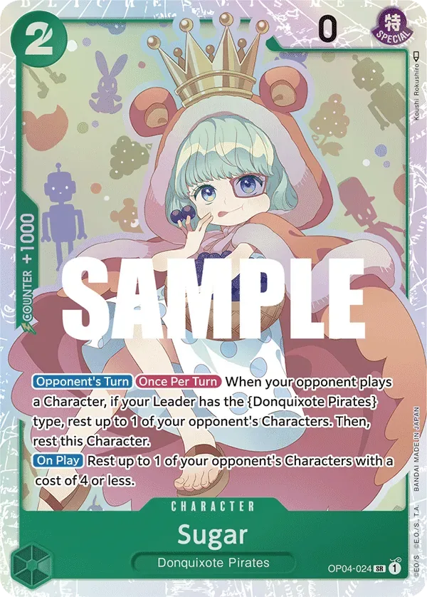 Sugar #OP04-024 Kingdoms of Intrigue One Piece card
