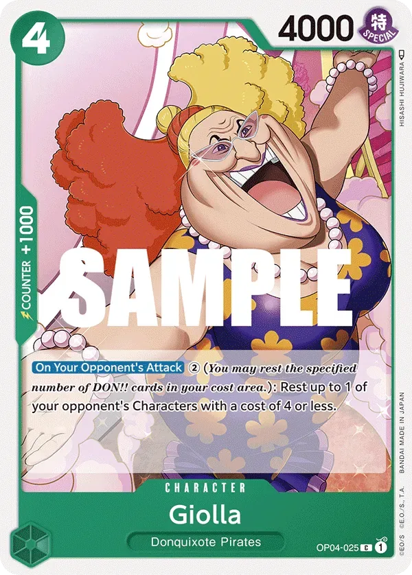 Giolla #OP04-025 Kingdoms of Intrigue One Piece card