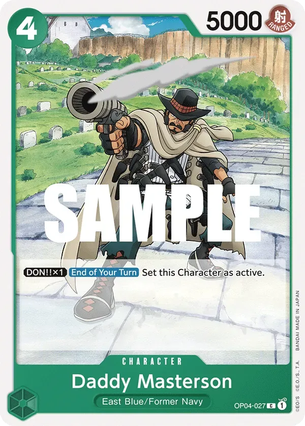 Daddy Masterson #OP04-027 Kingdoms of Intrigue One Piece card