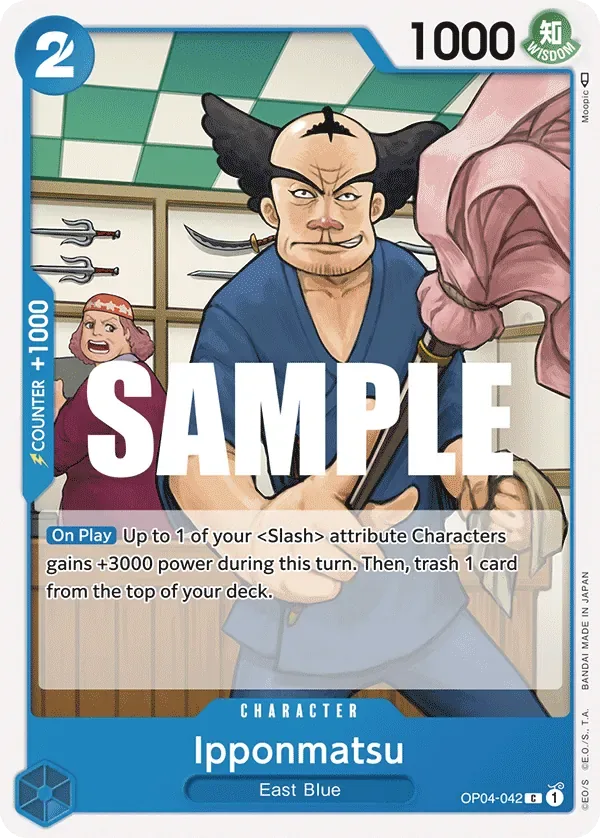 Ipponmatsu #OP04-042 Kingdoms of Intrigue One Piece card
