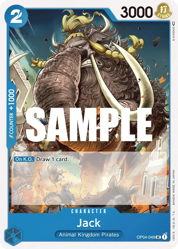 Jack #OP04-049 Kingdoms of Intrigue One Piece card