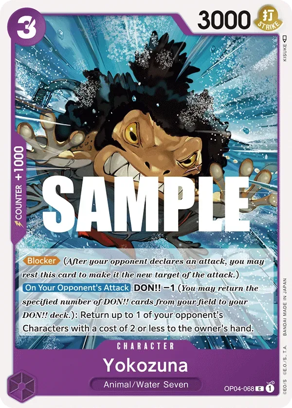 Yokozuna #OP04-068 Kingdoms of Intrigue One Piece card