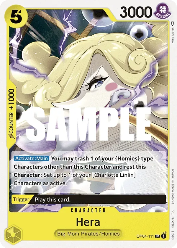 Hera #OP04-111 Kingdoms of Intrigue One Piece card