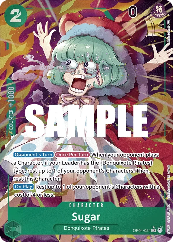 Sugar #OP04-024 Kingdoms of Intrigue One Piece card