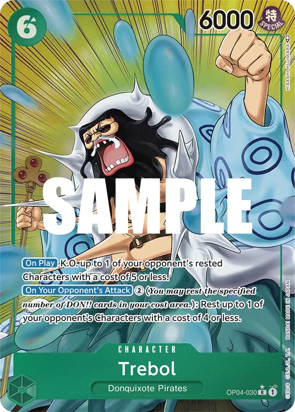 Trebol #OP04-030 Kingdoms of Intrigue One Piece card
