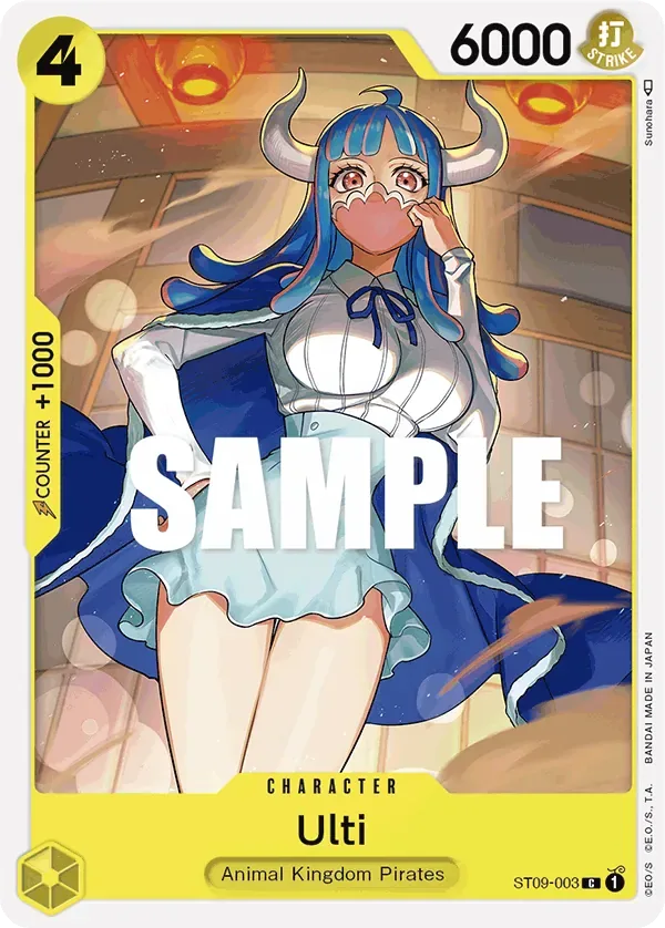Ulti #ST09-003 Yamato One Piece card