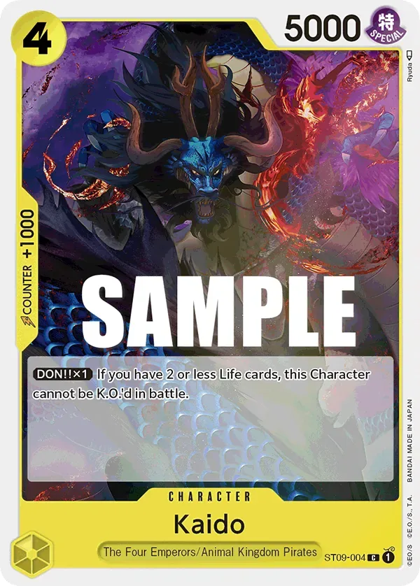 Kaido #ST09-004 Yamato One Piece card