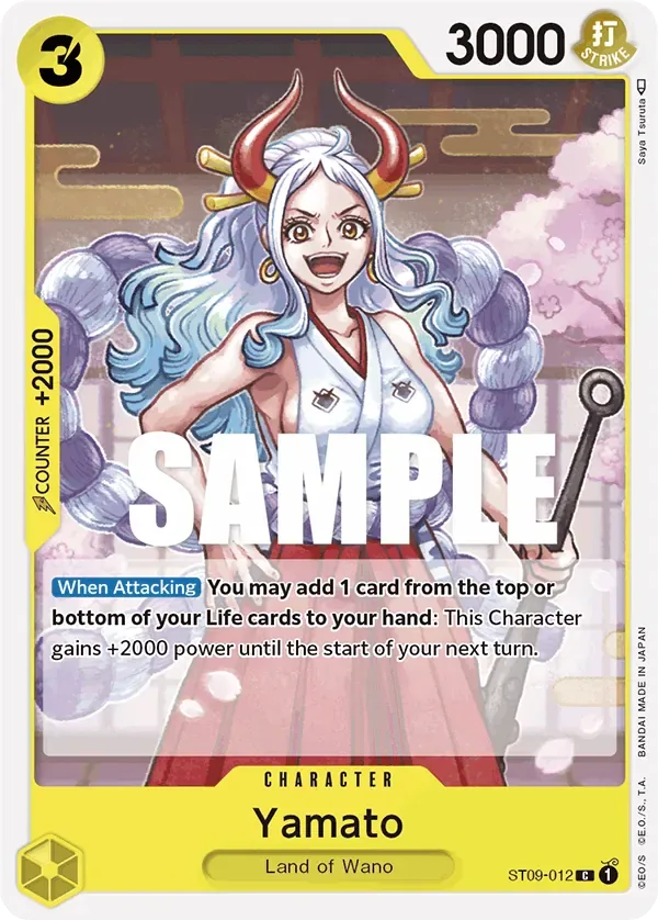 Yamato #ST09-012 Yamato One Piece card
