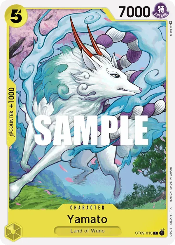 Yamato #ST09-013 Yamato One Piece card
