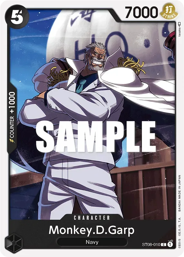 Monkey.D.Garp #ST08-010 Monkey D. Luffy One Piece card