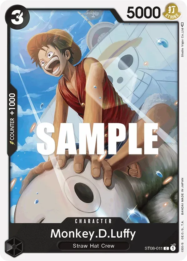 Monkey.D.Luffy #ST08-011 Monkey D. Luffy One Piece card