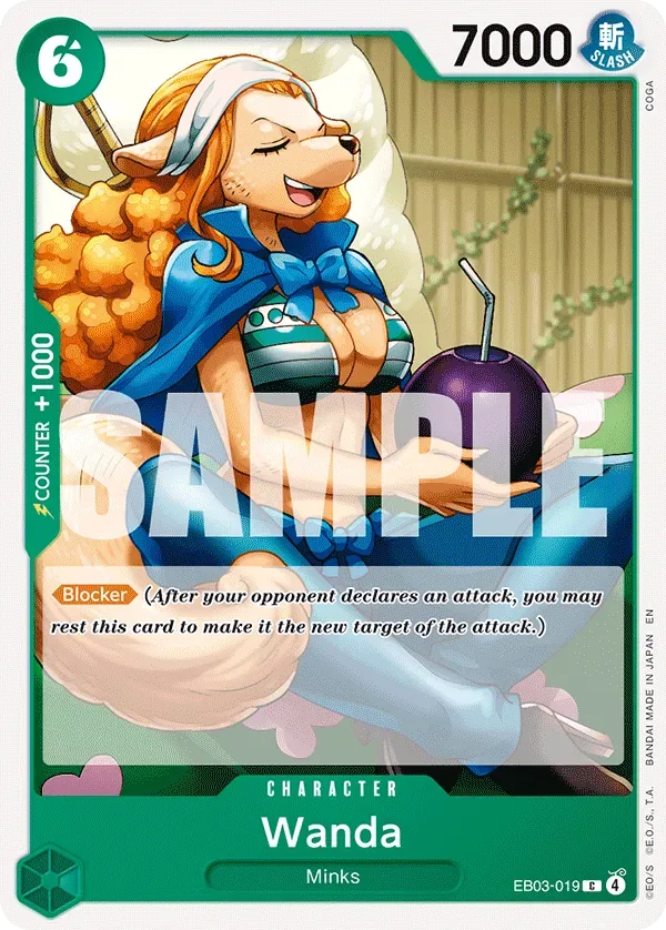 Wanda #EB03-019 Heroines Edition One Piece card
