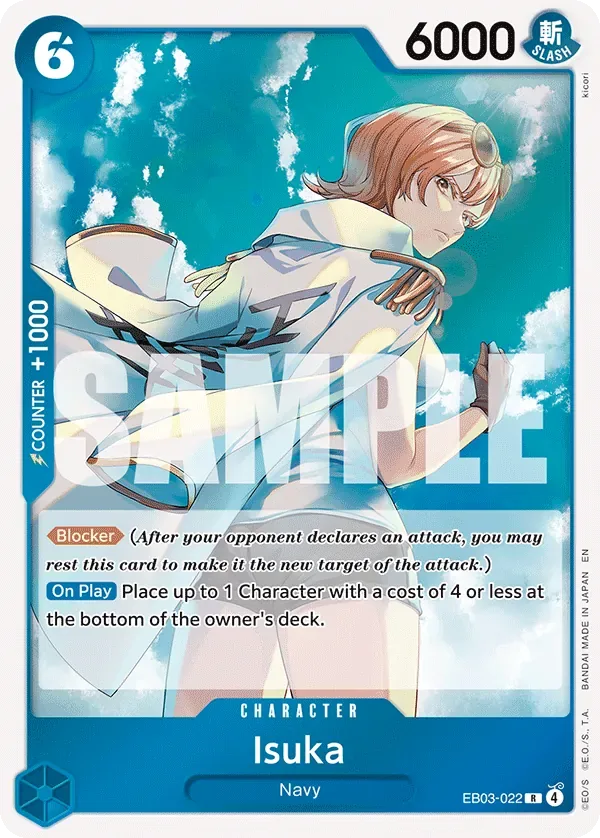 Isuka #EB03-022 Heroines Edition One Piece card