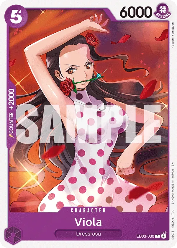 Viola #EB03-030 Heroines Edition One Piece card