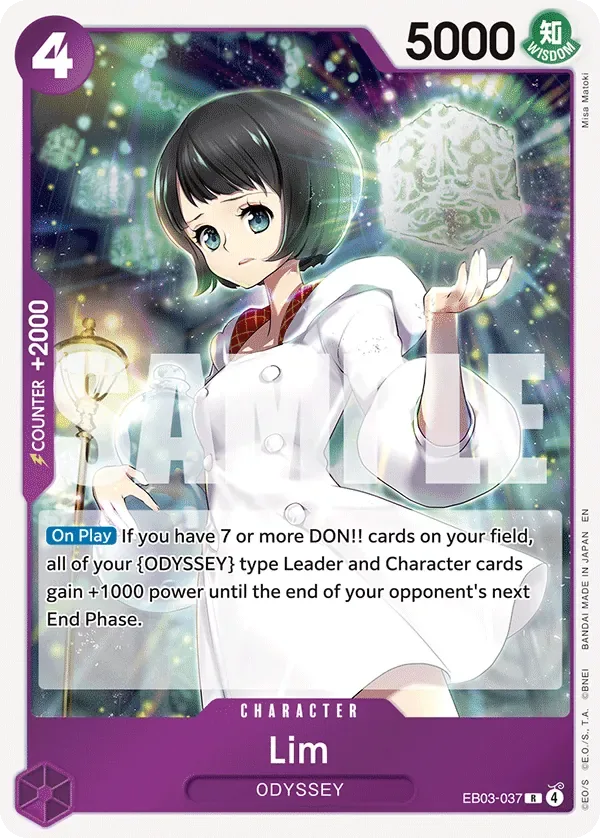 Lim #EB03-037 Heroines Edition One Piece card