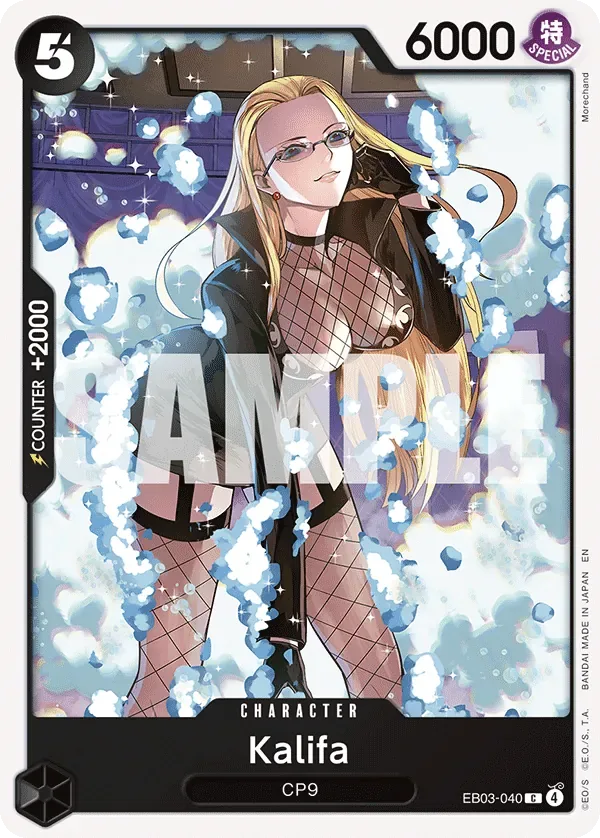 Kalifa #EB03-040 Heroines Edition One Piece card