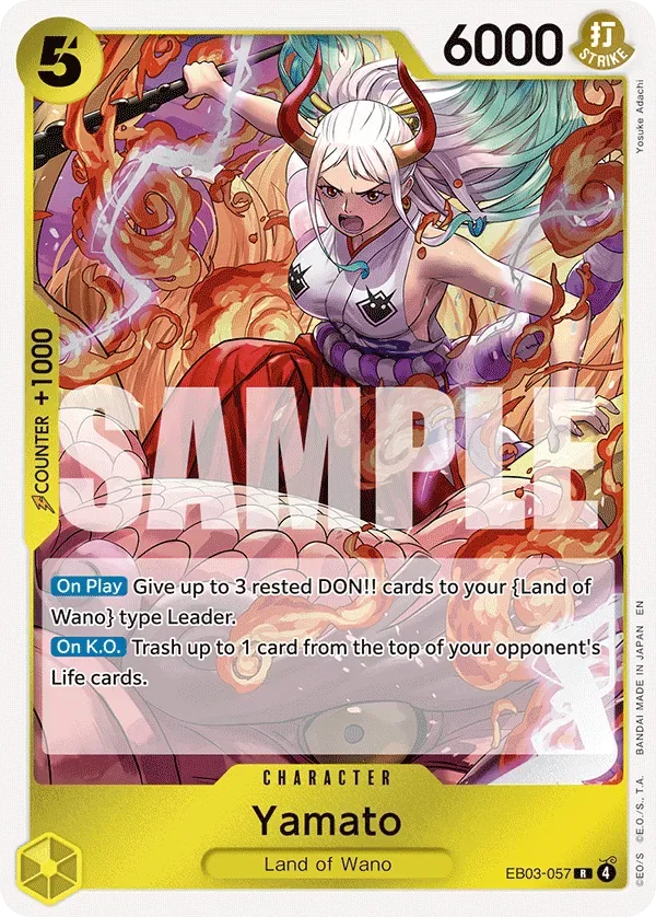 Yamato #EB03-057 Heroines Edition One Piece card