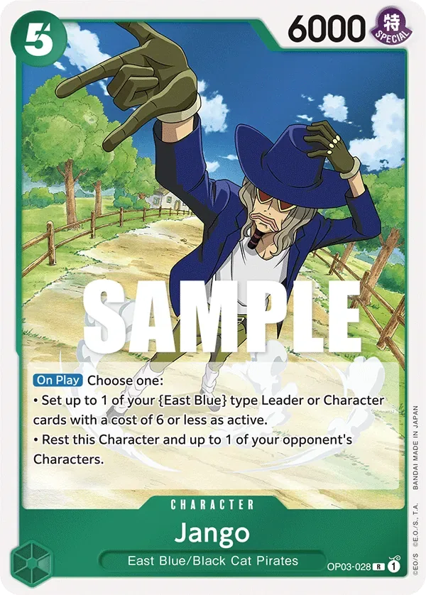 Jango #OP03-028 Pillars of Strength One Piece card