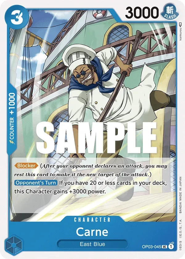 Carne #OP03-045 Pillars of Strength One Piece card
