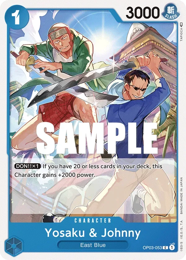 Yosaku & Johnny #OP03-053 Pillars of Strength One Piece card