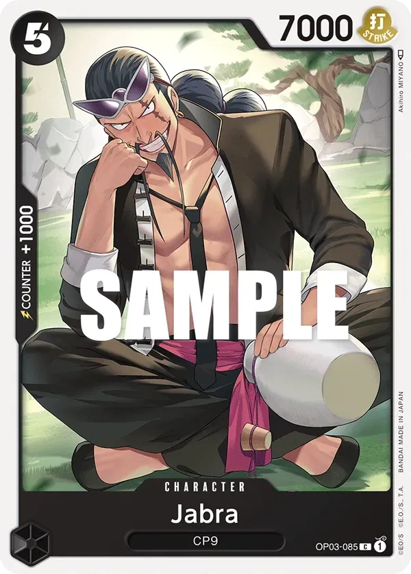 Jabra #OP03-085 Pillars of Strength One Piece card