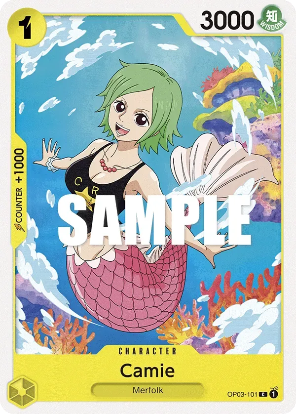 Camie #OP03-101 Pillars of Strength One Piece card