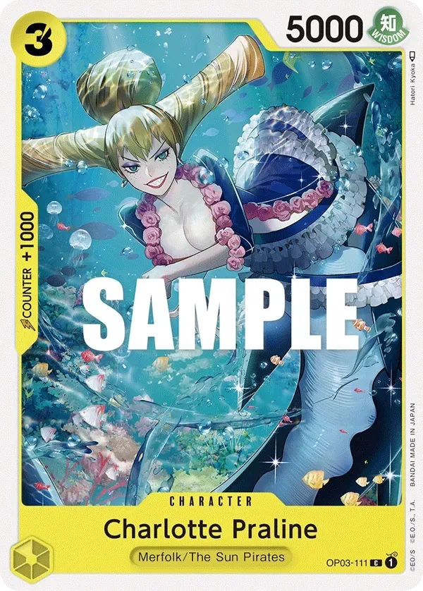 Charlotte Praline #OP03-111 Pillars of Strength One Piece card