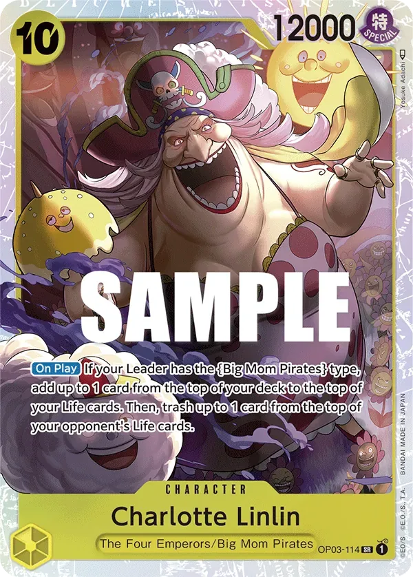 Charlotte Linlin #OP03-114 Pillars of Strength One Piece card